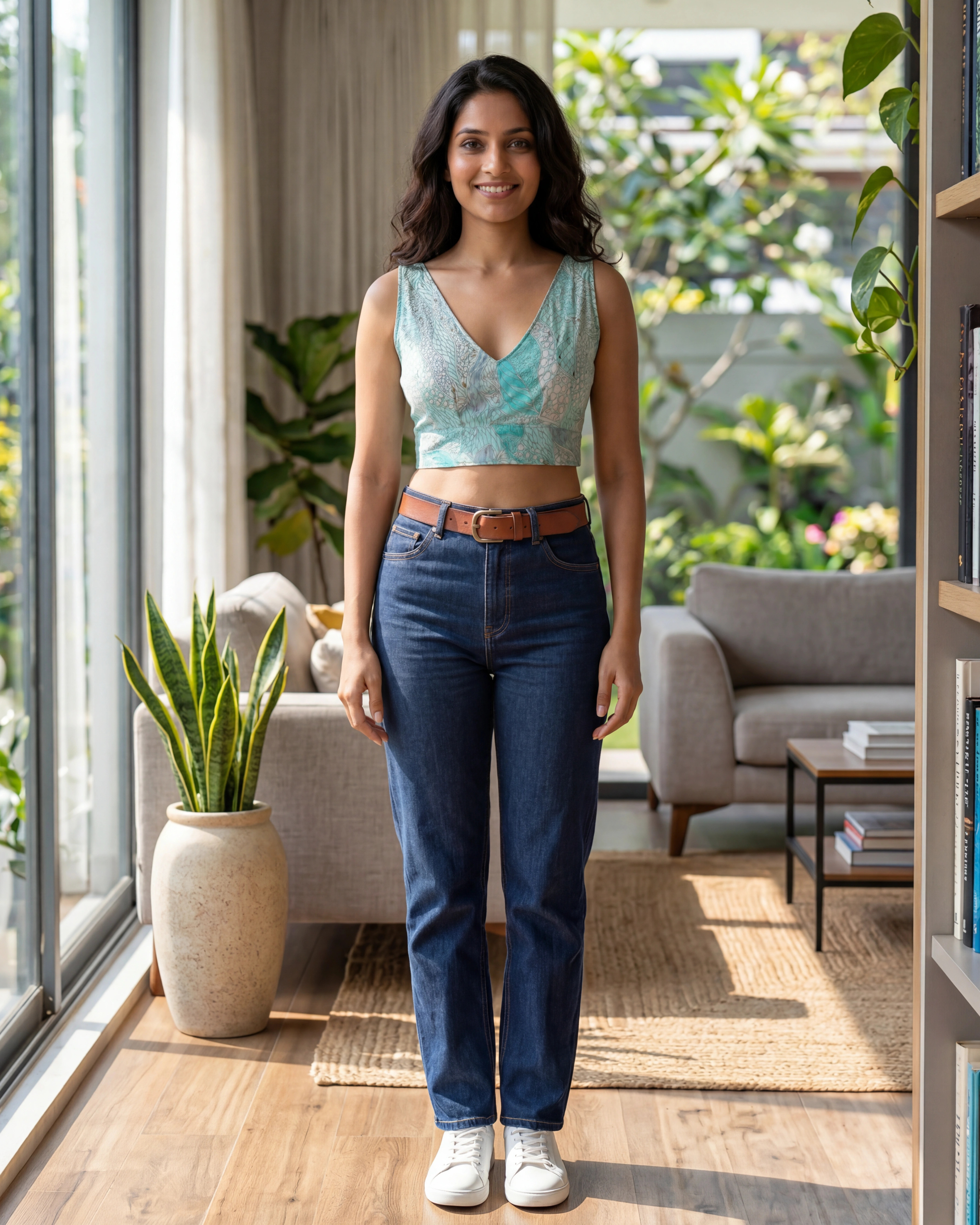 Elina Aqua Duality Wear Top