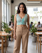 Elina Aqua Duality Wear Top