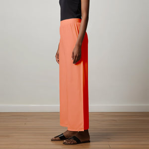 Peach Palazzo Pants - 100% Natural Cotton