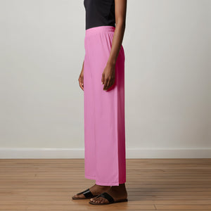 Pink Palazzo Pants - 100% Natural Cotton