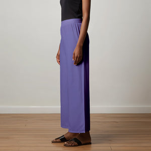 Lavender Palazzo Pants - 100% Natural Cotton