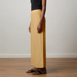 Biege Palazzo Pants - 100% Natural Cotton