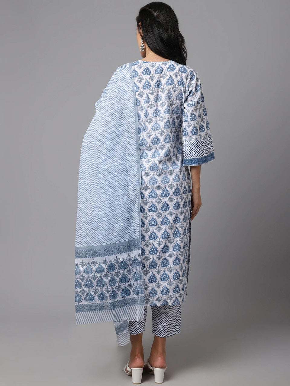 Bluish colorful 3 Piece Set