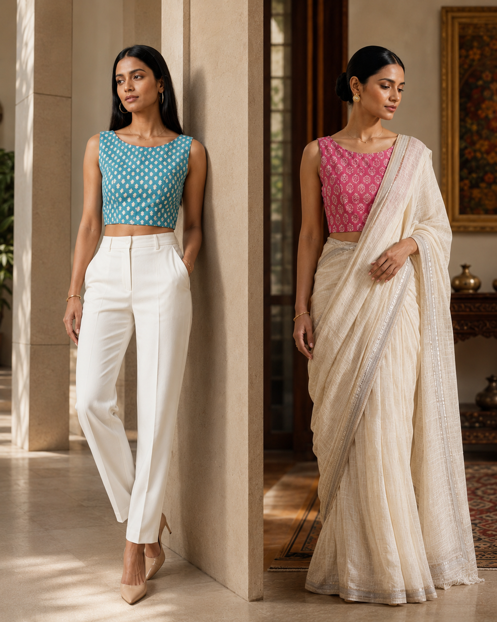 Azure Blossom Reversible Duality Wear