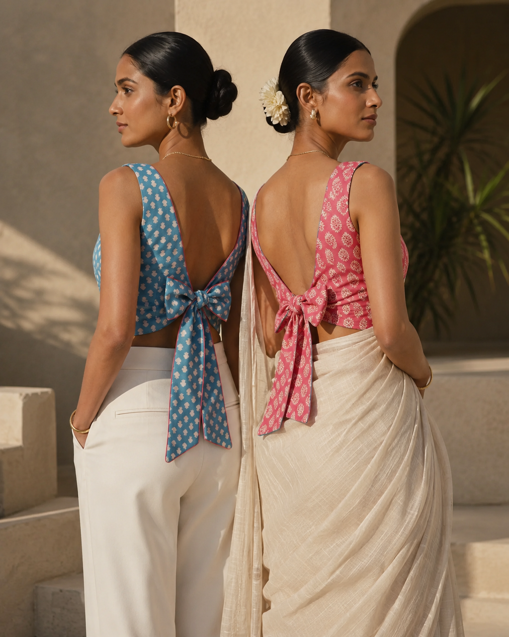 Azure Blossom Reversible Duality Wear