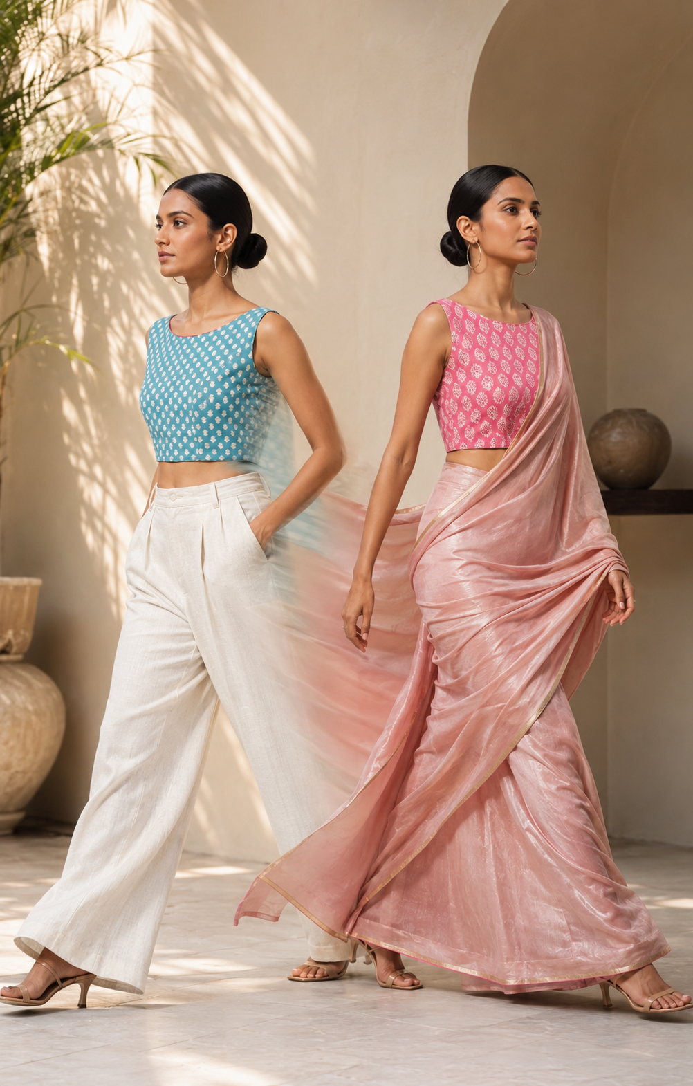 Azure Blossom Reversible Duality Wear