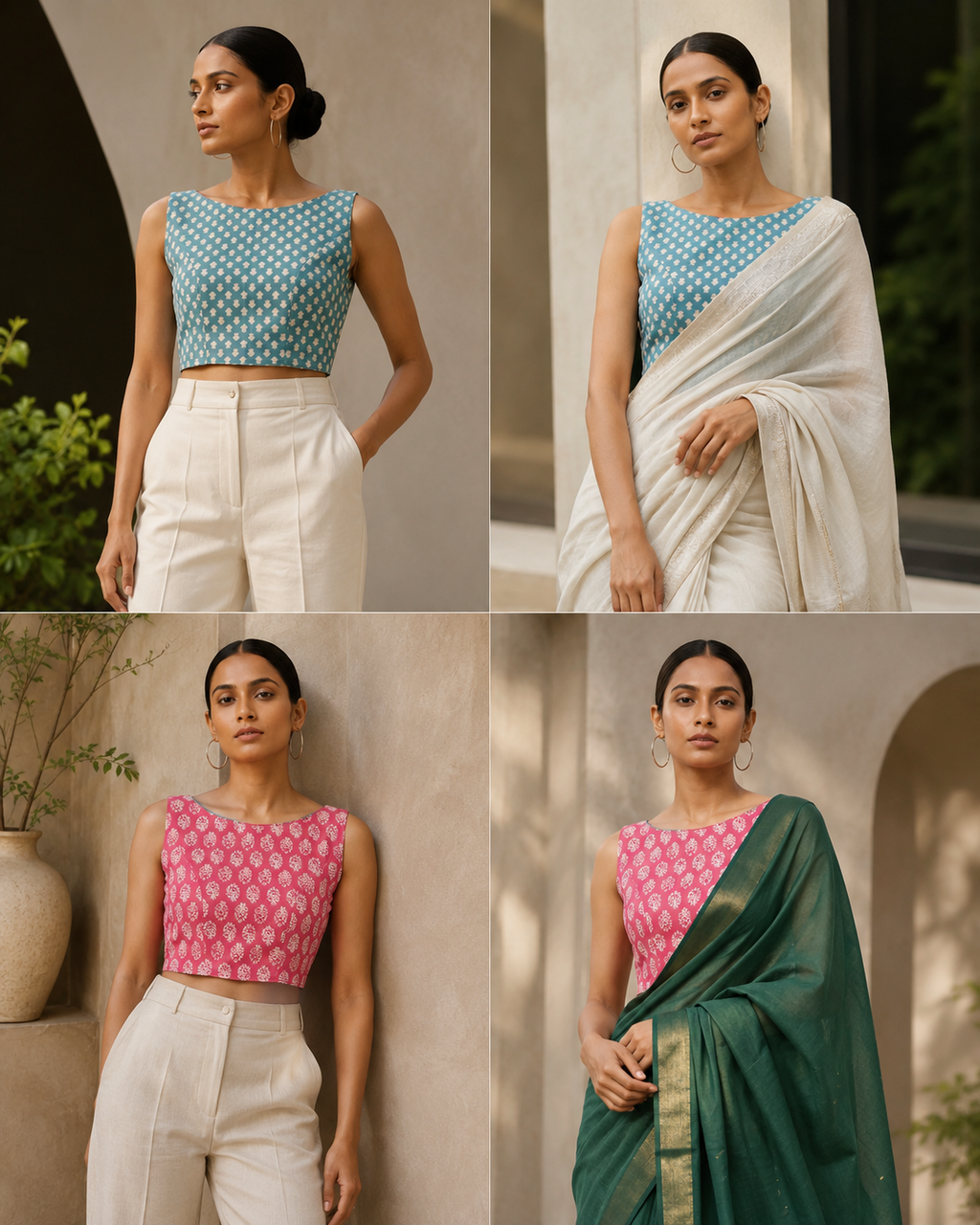 Azure Blossom Reversible Duality Wear
