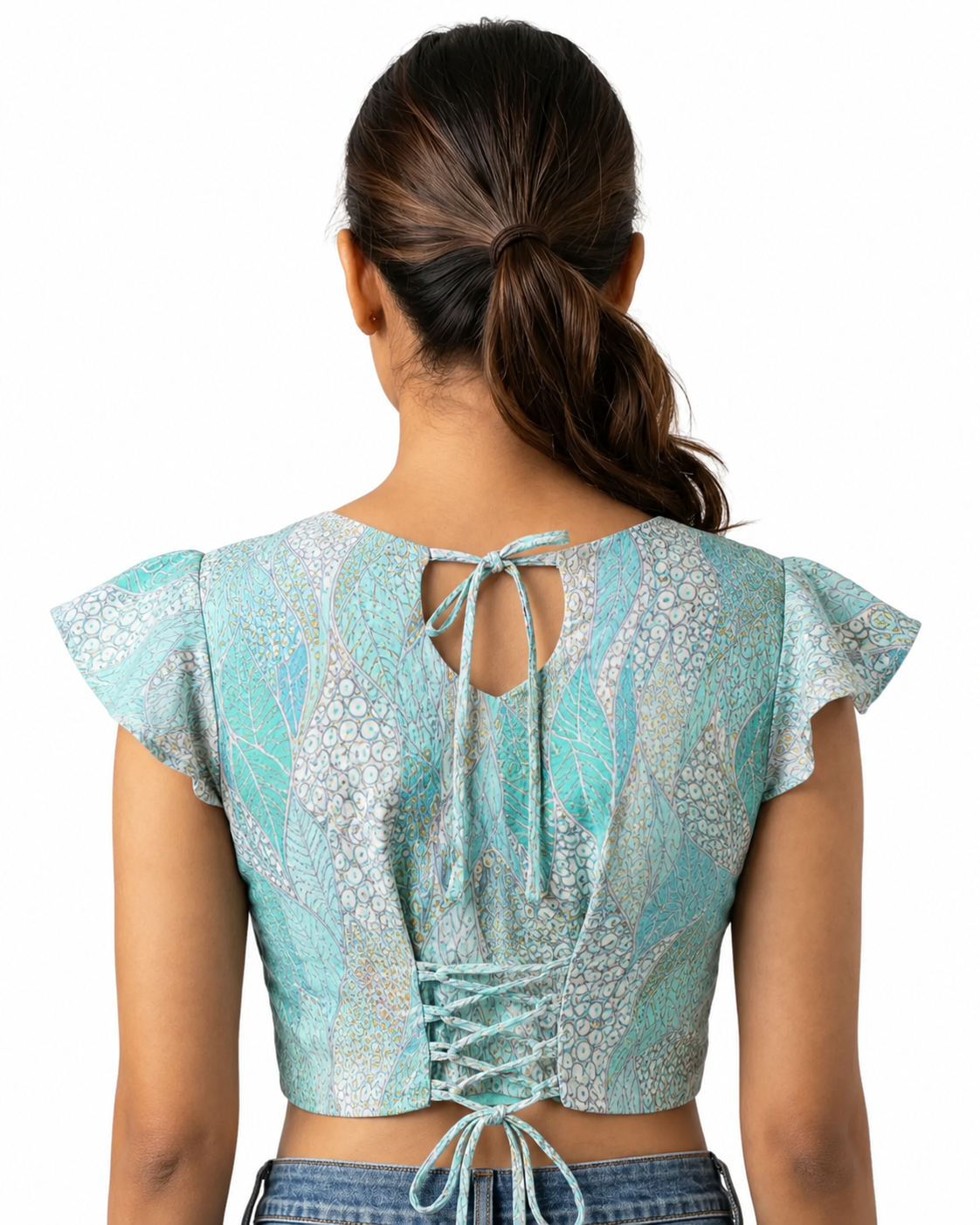 Aqua Lace Reverie Duality Wear Top