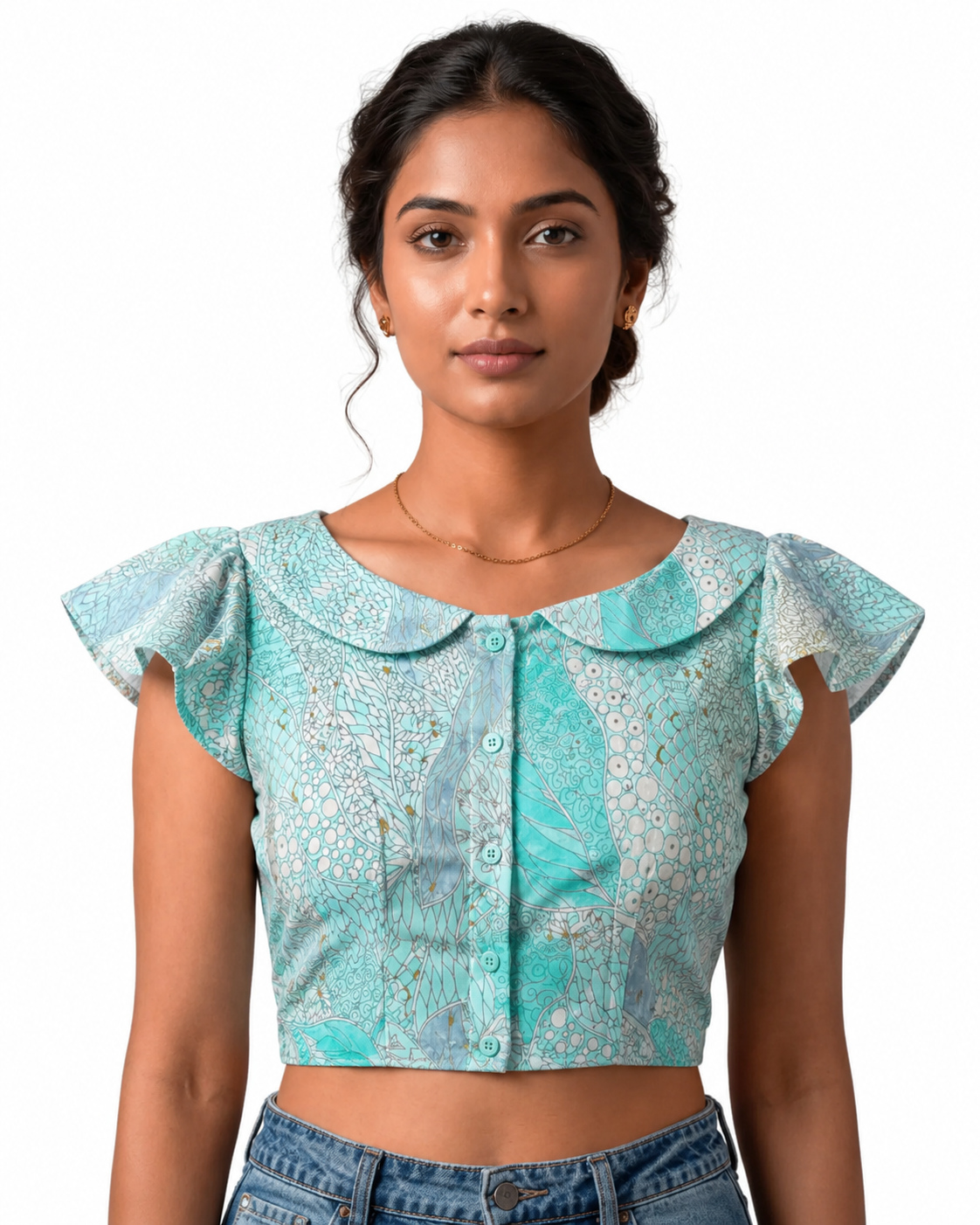 Aqua Lace Reverie Duality Wear Top