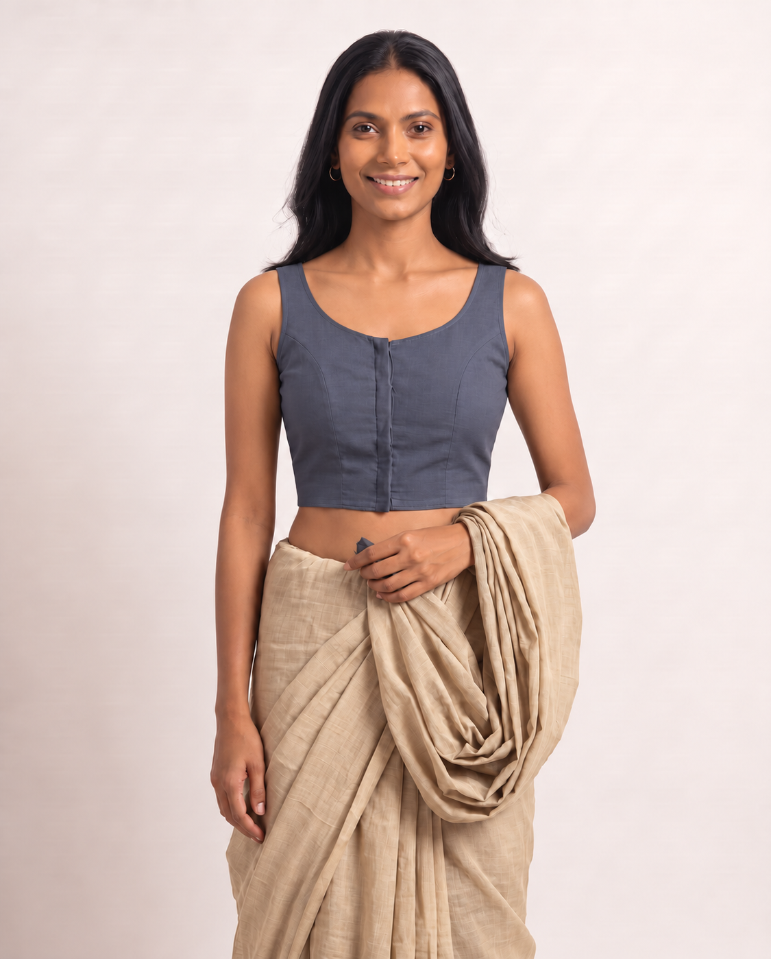 Slate Grey blouse