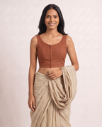 Terracotta blouse