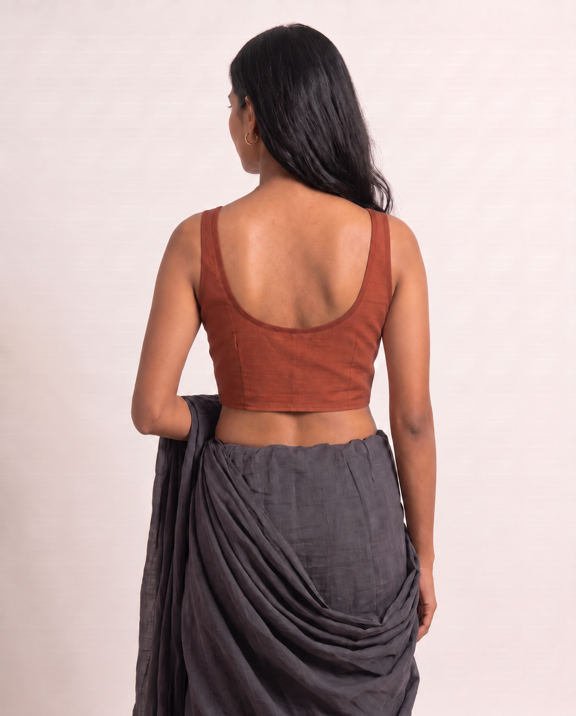 Terracotta blouse