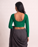 Emerald Green full sleeve blouse