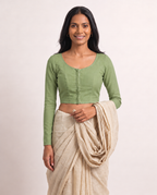 Sage Green full sleeve blouse