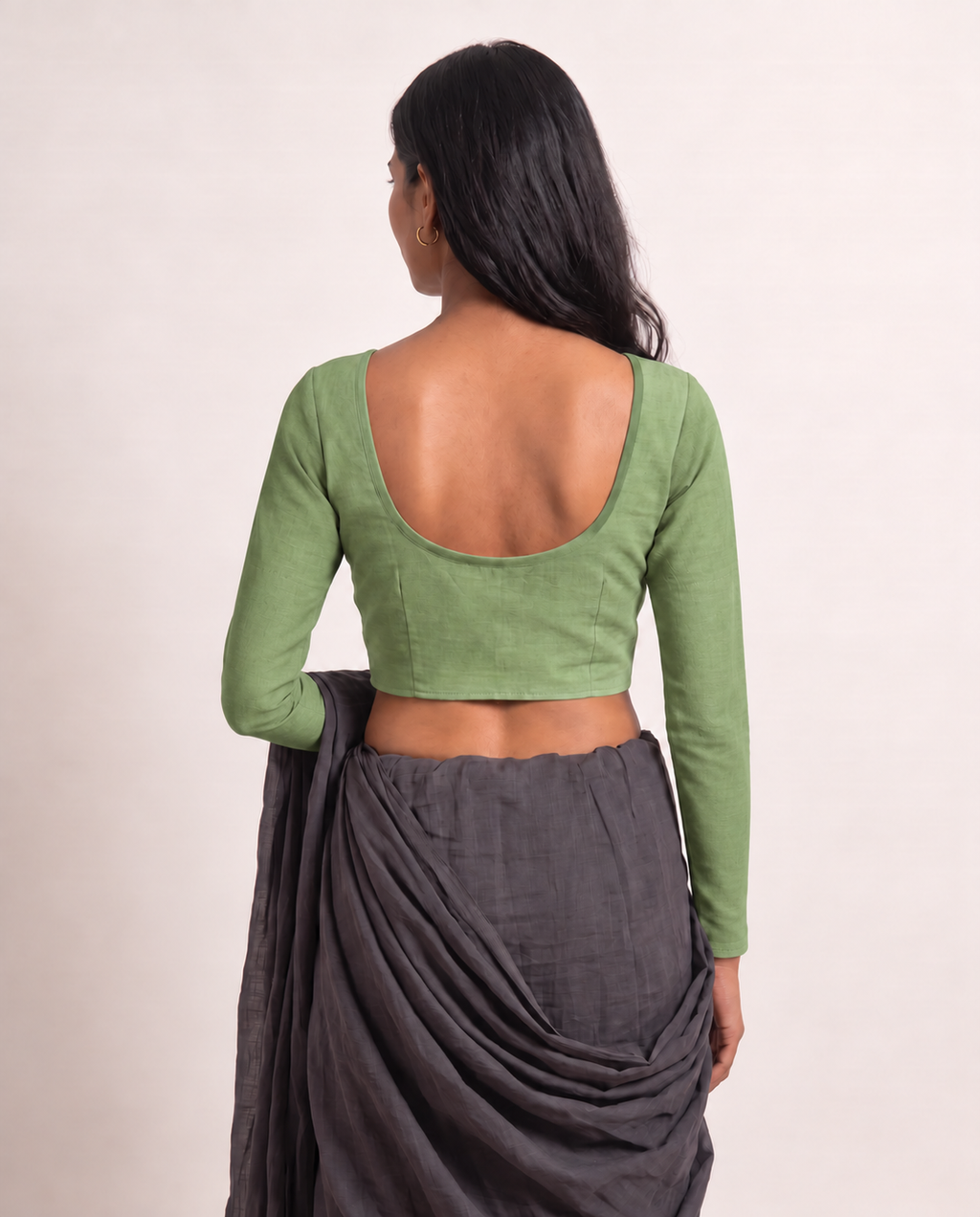 Sage Green full sleeve blouse