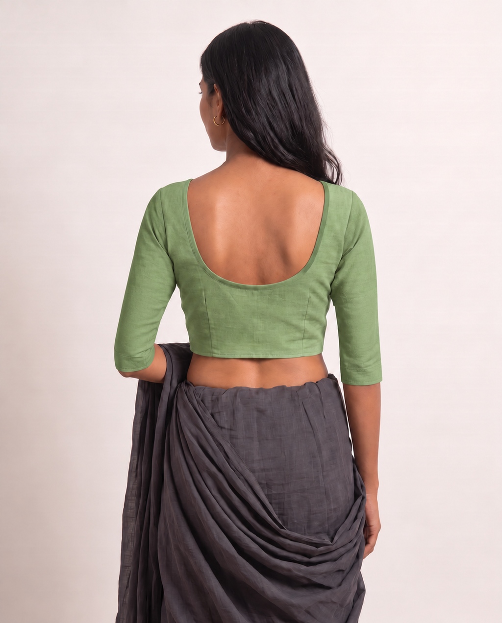 Sage Green 3/4 sleeve blouse