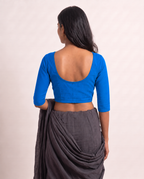 Royal Blue 3/4 sleeve blouse