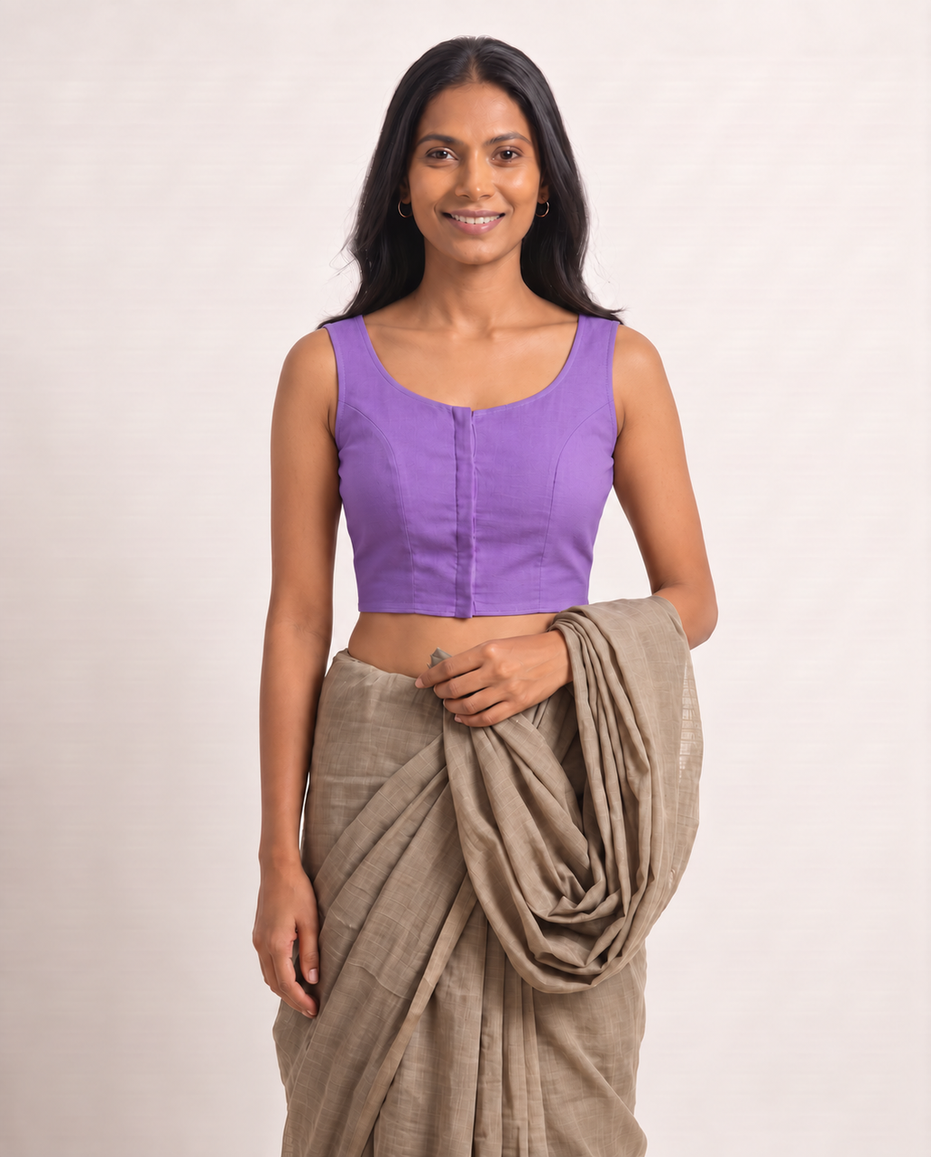 Lavender blouse