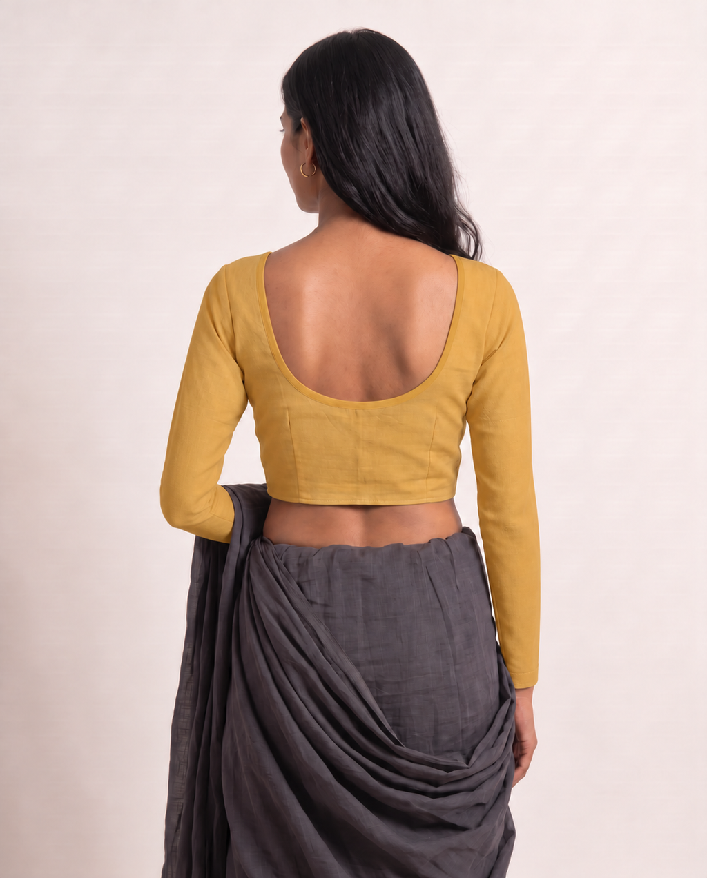 Marigold Glow full sleeve blouse