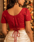 Ruby Mangalagiri Butta Festive Grace Duality Wear Top