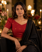 Ruby Mangalagiri Butta Festive Grace Duality Wear Top