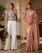 Celestial Brocade Duality Wear Top