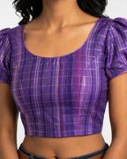 Amethyst Festive Lace-Up Duality Wear Top