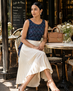 Indigo Twilight Bow Back Duality Wear Top