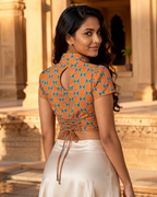 Elana Tangerine Duality Wear Top