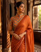 Elana Tangerine Duality Wear Top