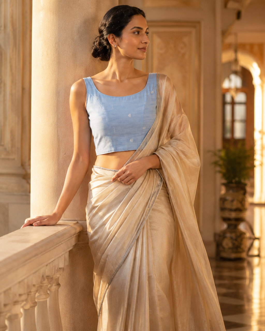Azure Whisper Duality Top