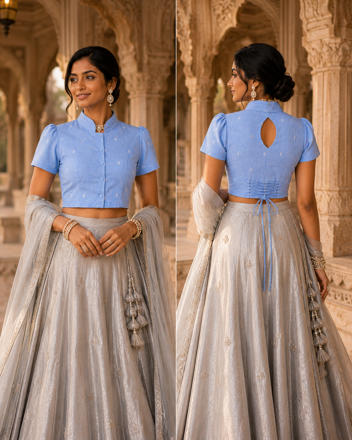 Bluebell Breeze Duality Wear Top
