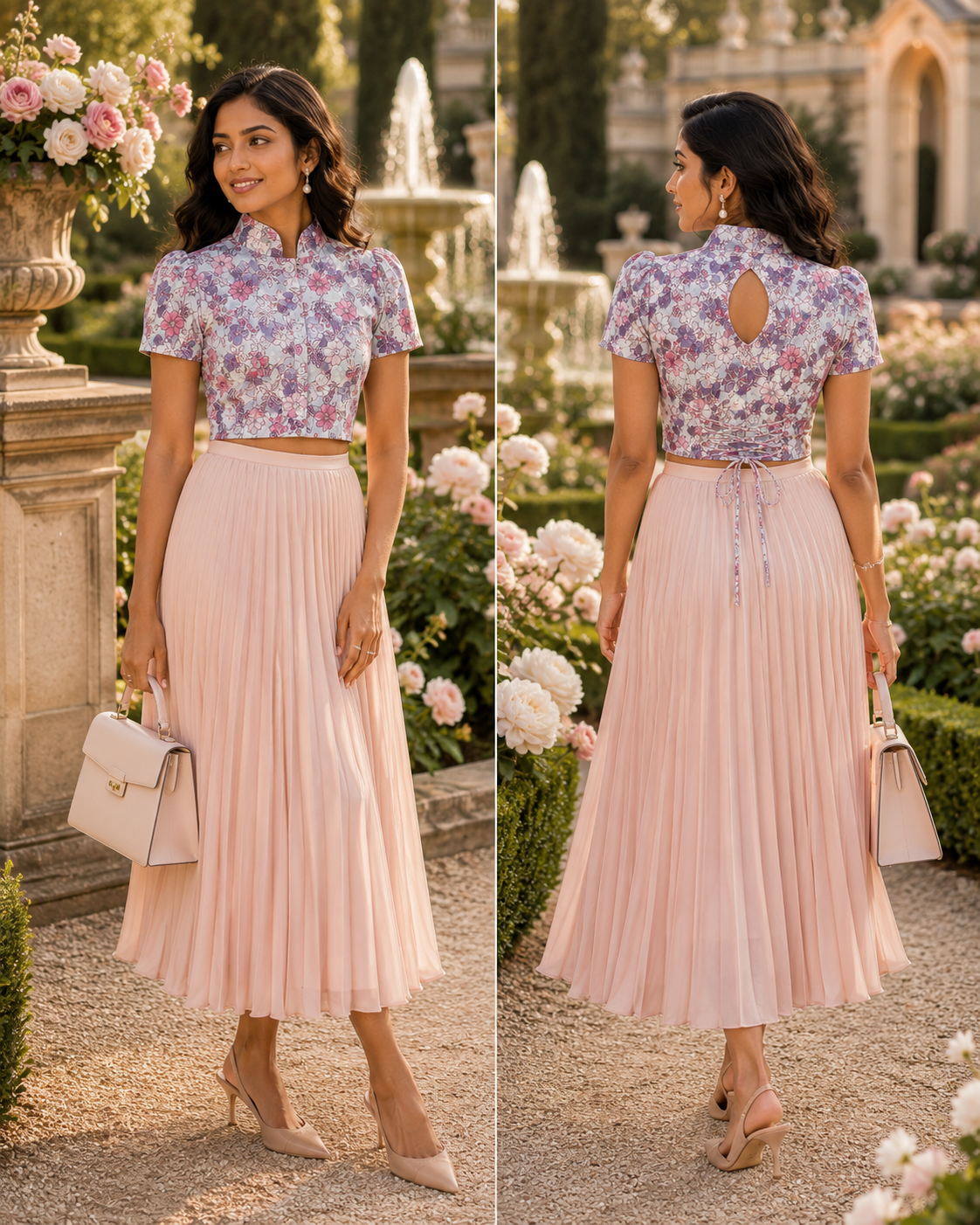 Lilac Bloom Cotton Duality Wear