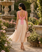 Blush Bow Duality Wear Top