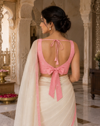 Blush Bow Duality Wear Top