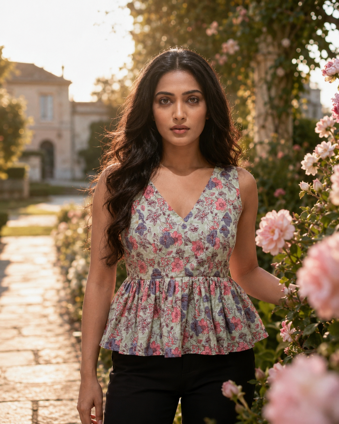 Blush Meadow Duality Wear Top
