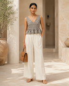 Pebble Bloom Laceback Duality Wear Top