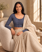 Slate Grey full sleeve blouse