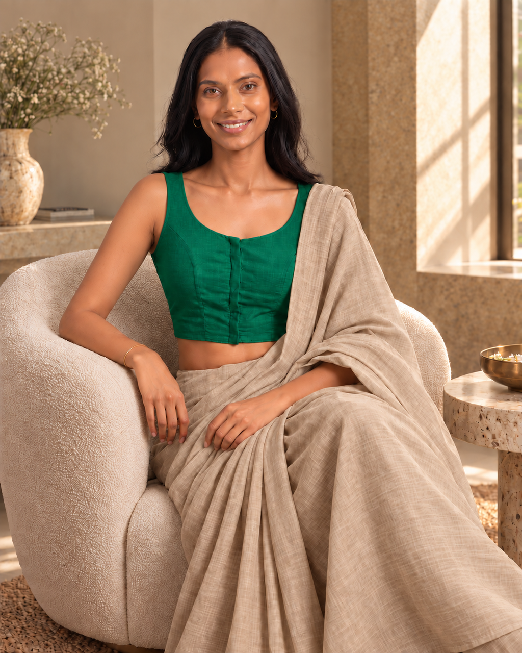 Emerald Green blouse