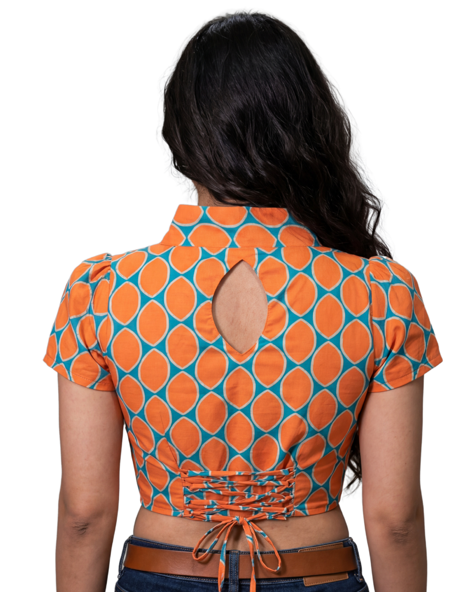 Elana Tangerine Duality Wear Top