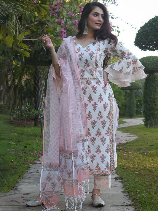 Printed Colorful 3 Piece Set