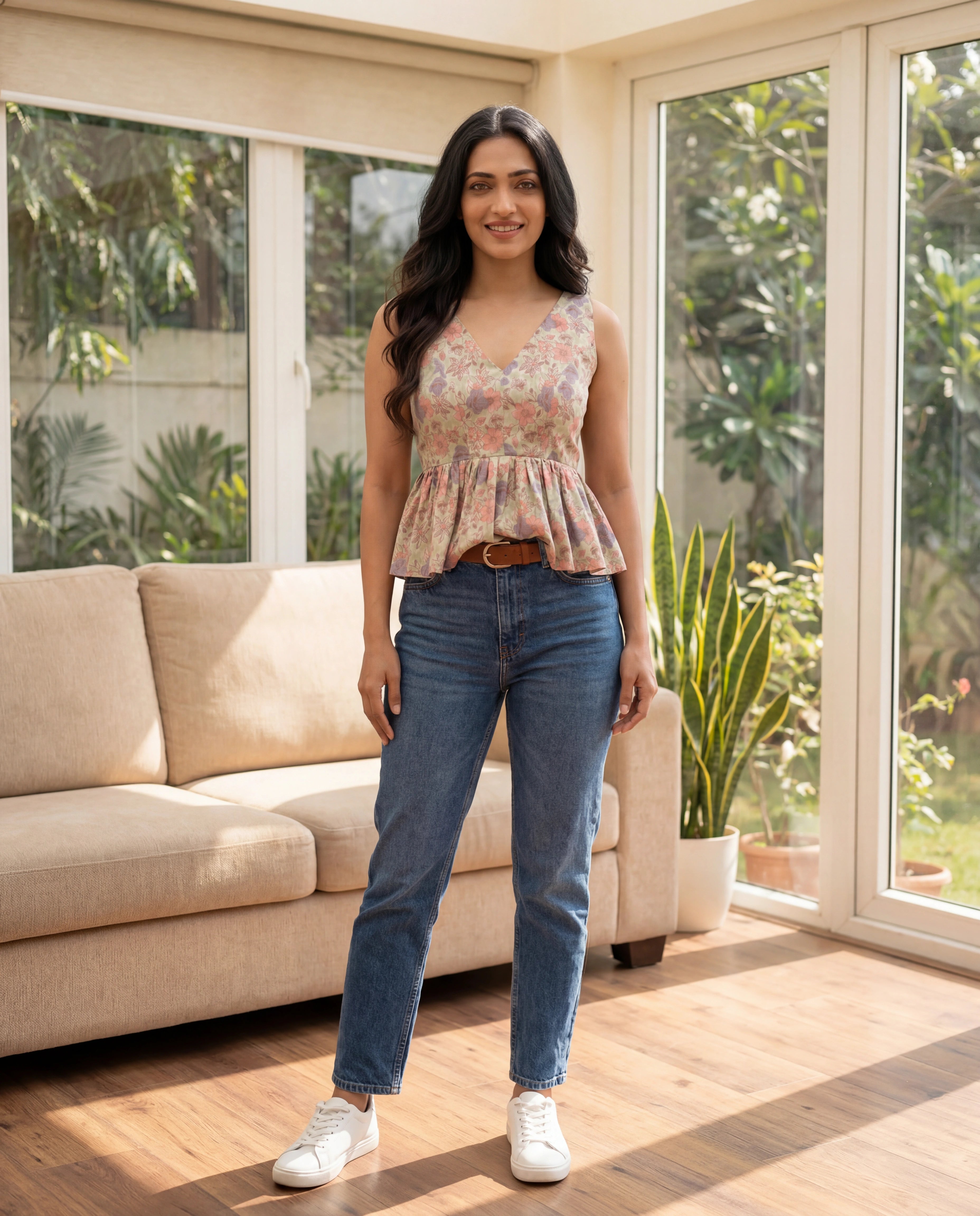 Blush Meadow Duality Wear Top
