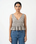 Pebble Bloom Laceback Duality Wear Top