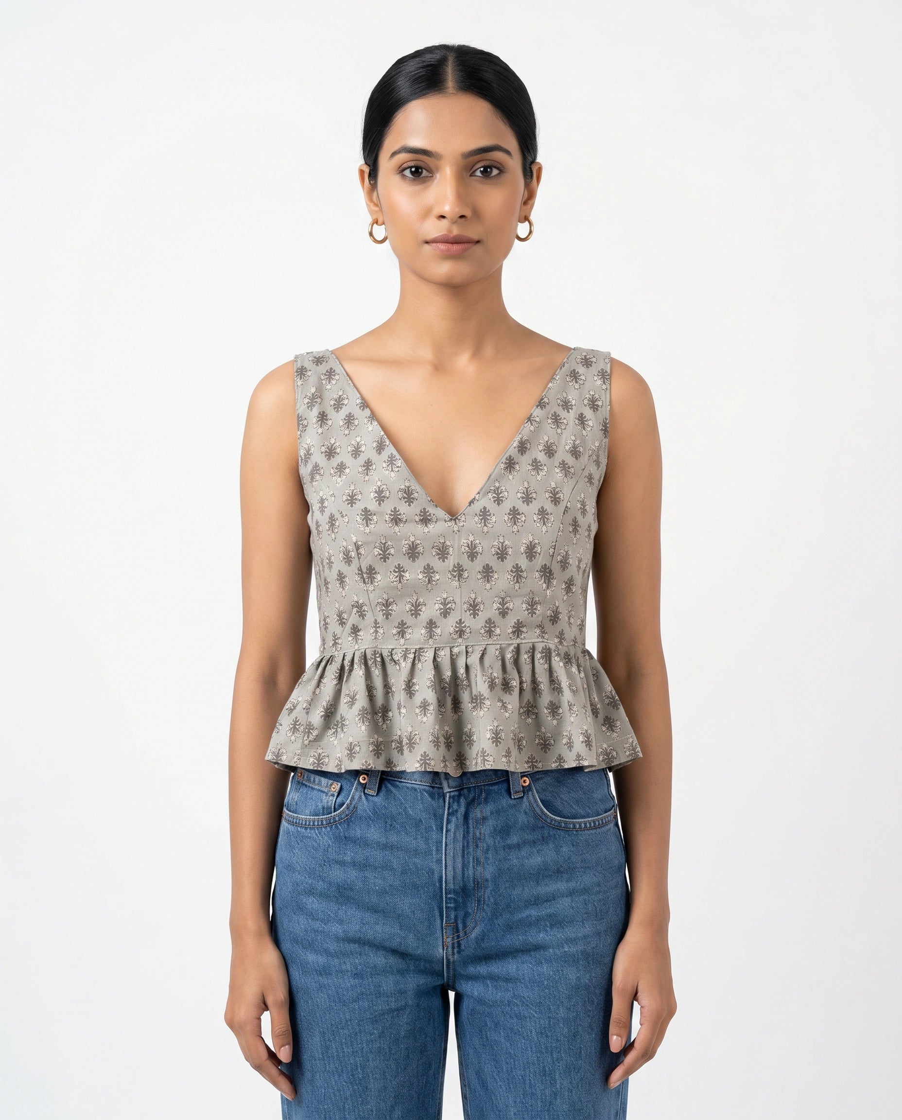 Pebble Bloom Laceback Duality Wear Top