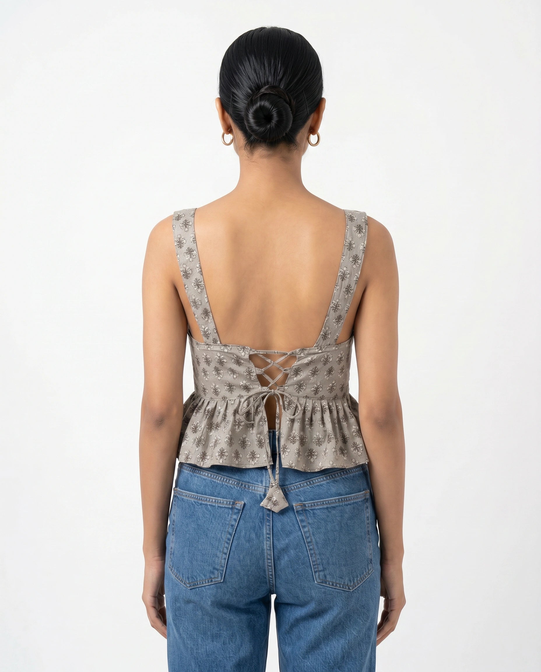 Pebble Bloom Laceback Duality Wear Top