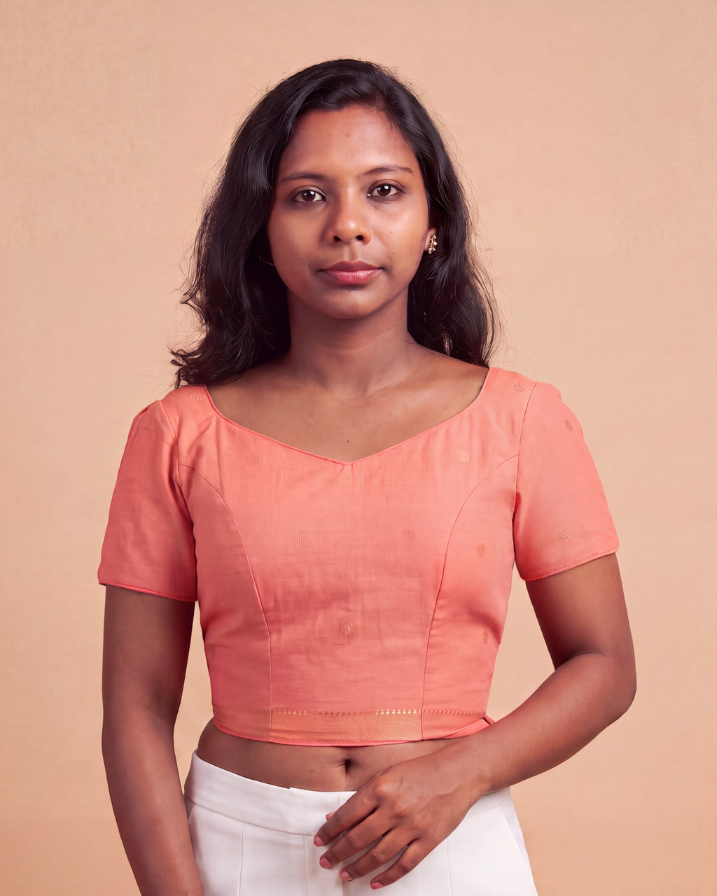 Coral Mangalagiri Tie-Back Duality Wear Top