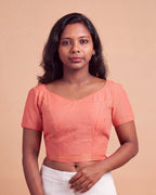 Coral Mangalagiri Tie-Back Duality Wear Top