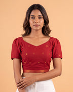 Ruby Mangalagiri Butta Festive Grace Duality Wear Top