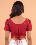 Ruby Mangalagiri Butta Festive Grace Duality Wear Top