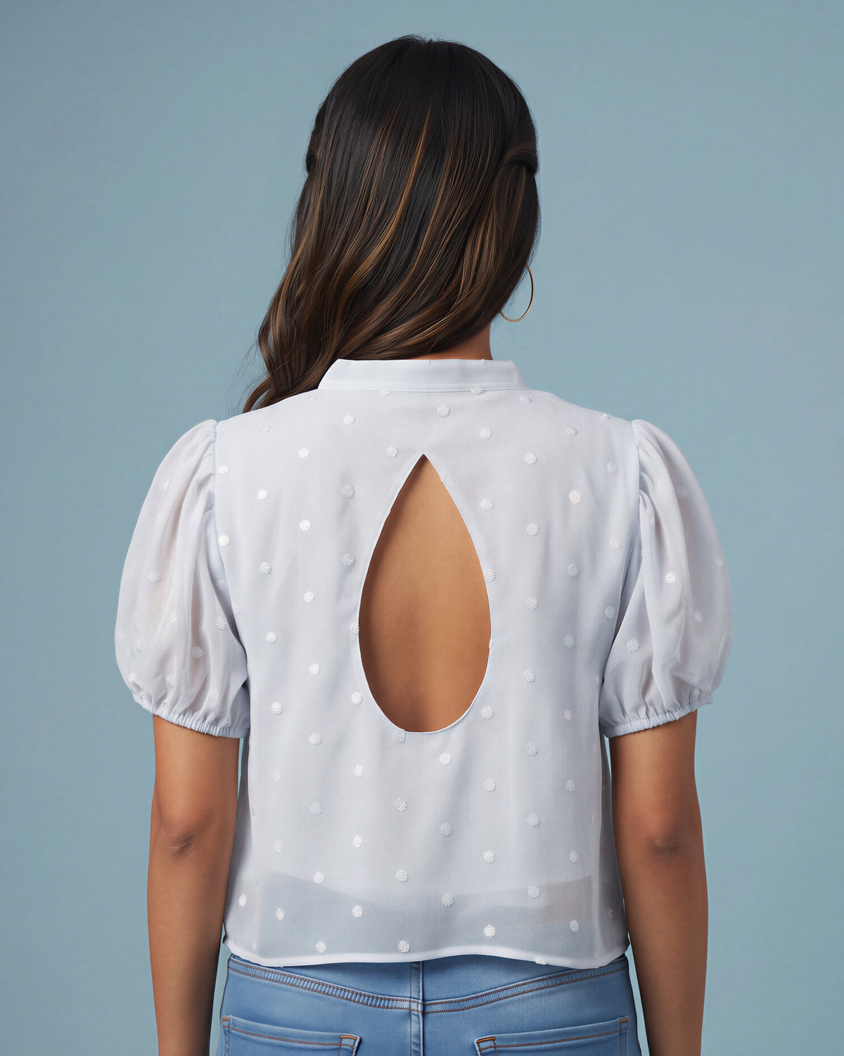 Powder Blue Butta Grace Duality Wear Top